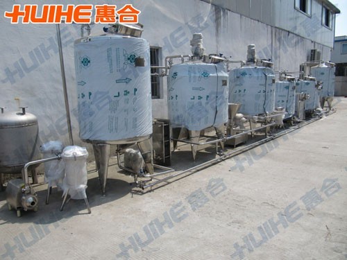 小型牛奶生產(chǎn)線樣品展示1